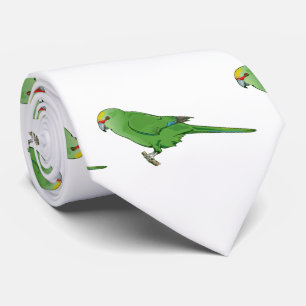 Cravate Kakariki à couronne jaune