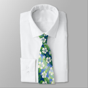 Cravate Kalani Tie Dye Blend Tropical Hibiscus