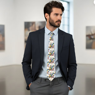 Cravate Kandinsky - Petits Mondes I