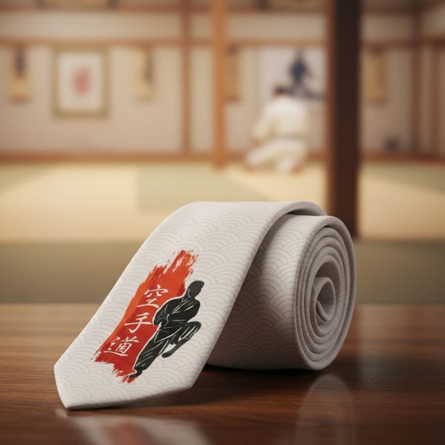 Cravate Karate Kata - L'Art dans le Coup (Créateur téléchargé)