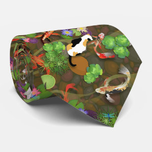Cravate Koi Fish