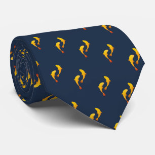 Cravate Koi Fish Neck Tie