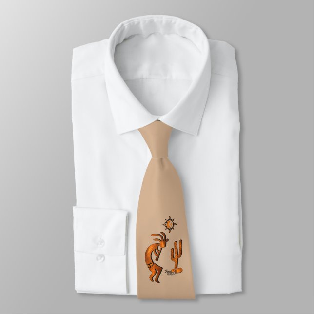 Cravate Kokopelli Sud-Ouest (Attaché)