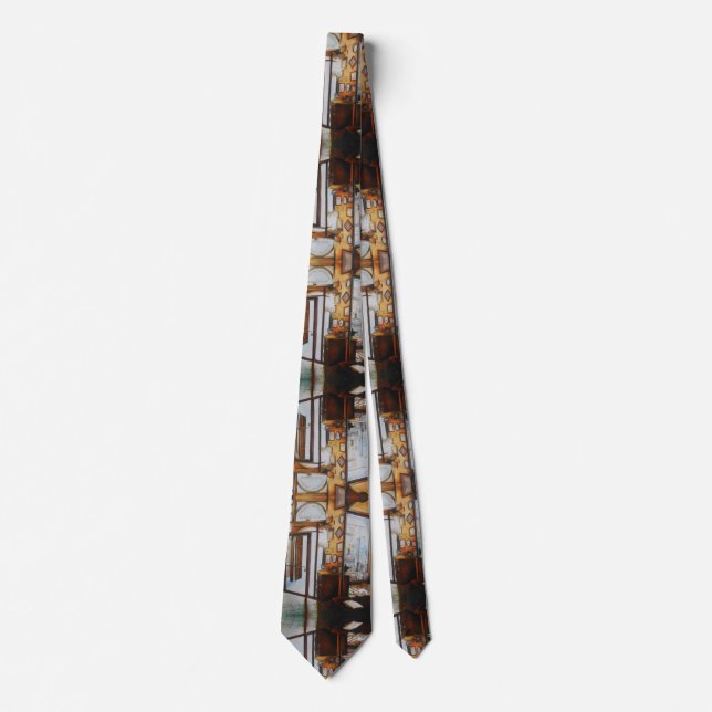 Cravate La curiosité est l'outil si la sagesse (Devant)