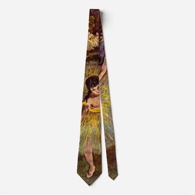 Cravate La Fin d'une arabesque par Edgar Degas, Ballet Vin (Devant)