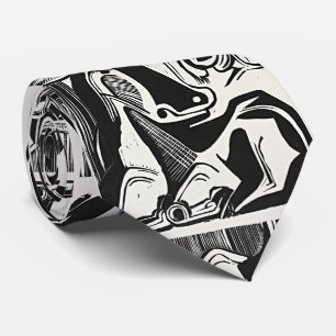 Cravate La Grande Vache Couchée de Kirchner - Art
