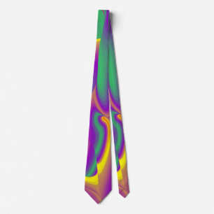 Cravate La magie des couleurs, Rainbowart 3D Abstrait