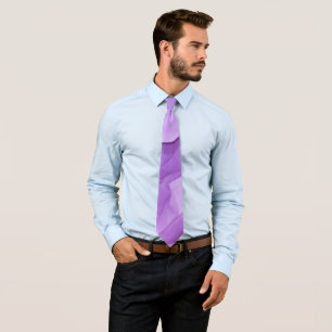 Cravate La Purple ombre Neck Tie