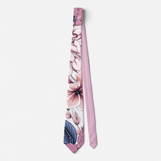 Cravate La Tie de Floral Men (Devant)