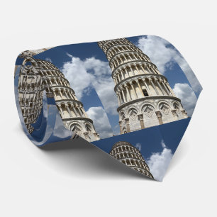 Cravate La Tour penchée de Pise en Italie Landmark Italia