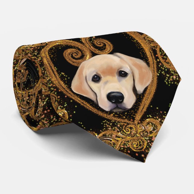 Cravate Labrador Retriever (Roulé)