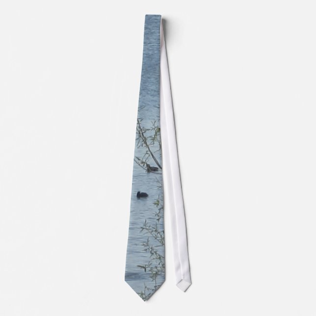 Cravate Lake Birds Necktie (Devant)