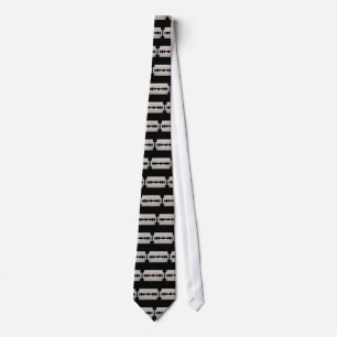 CRAVATE LAMES DE RASOIR PUNK ROCKER