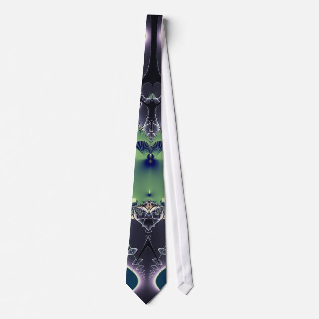 Cravate Lampe violette (Devant)
