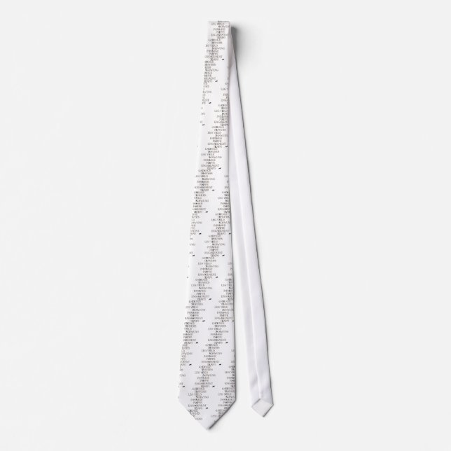 Cravate Langue de dressage (Devant)