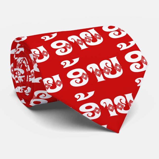 Cravate Lao Brother - ອ້ າ ຍ / Ai - Laotien / Laos (Roulé)