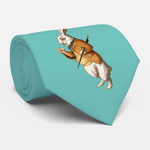 Cravate Lapin blanc (Alice's Adventures in Wonderland)