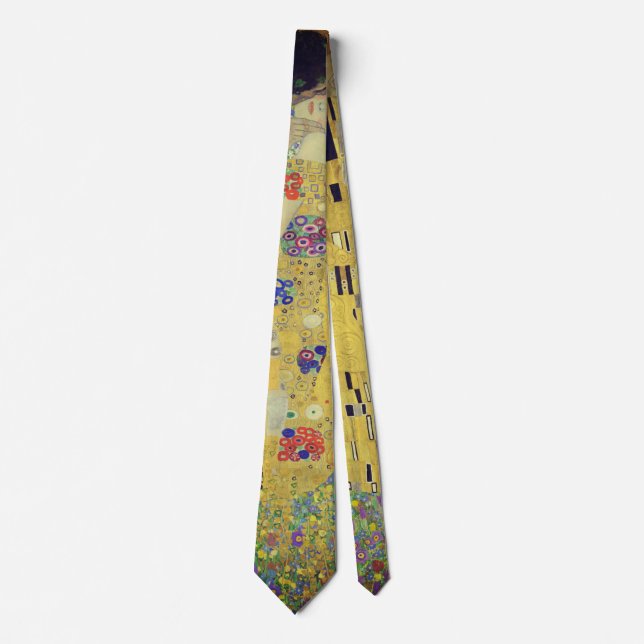 Cravate Le baiser de Gustav Klimt, détail 1 (Devant)