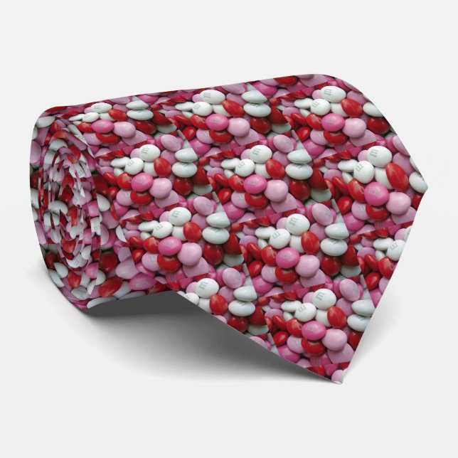 Cravate Le bonbon de Saint-Valentin (Roulé)