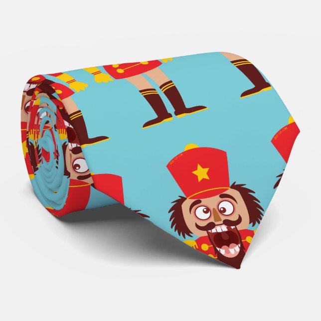 Cravate Le casse-noix de Noël casse ses dents et va des (Roulé)