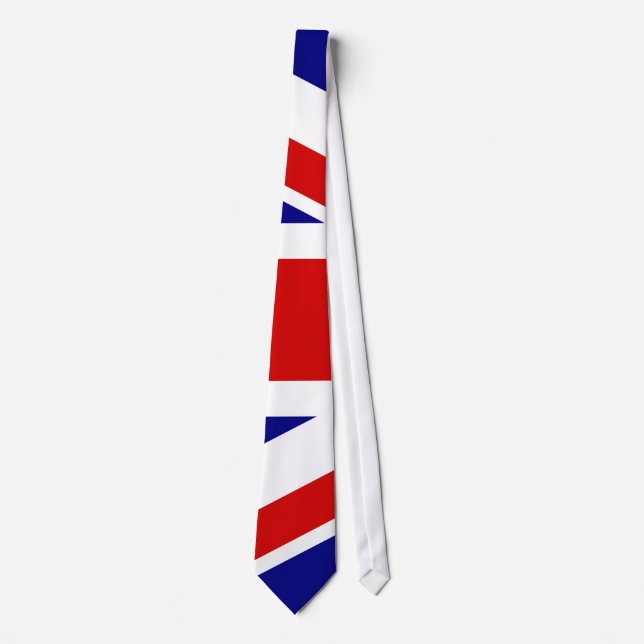 Cravate Le drapeau d'Union Jack (Devant)