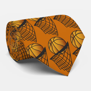 Cravate Le joueur de basket le trempent