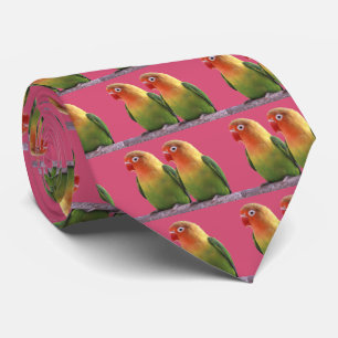 Cravate "Le Lovebird de Fischer"