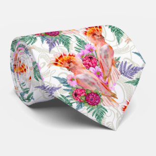 Cravate Le major australien Mitchell Cockatoo