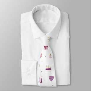 Cravate Le Motif d'amour de Valentine