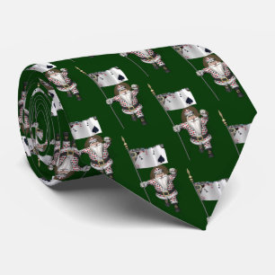 Cravate Le Père Noël Aime Jouer Au Poker