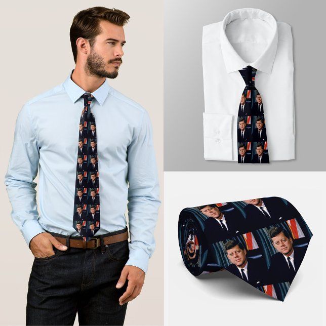Cravate Le président John F. Kennedy (President John F Kennedy Necktie)