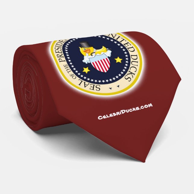 Cravate Le Président Seal Rubber Duck (Roulé)