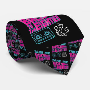 Cravate Le Rock des années 80