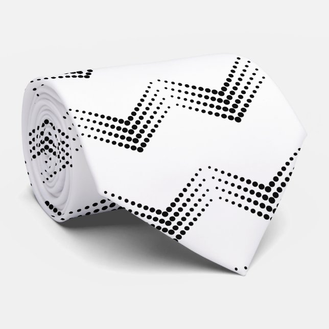 Cravate Le sergent Stripes Chevron (Roulé)