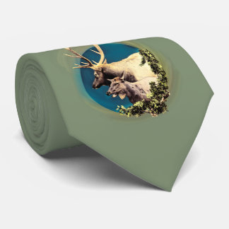Cravate Le Stag et l'Arrière