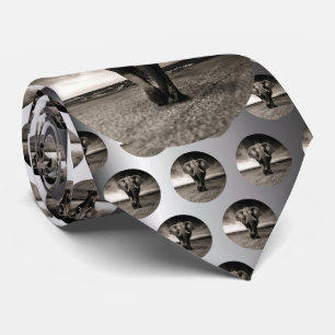 Cravate L'éléphant en fuite