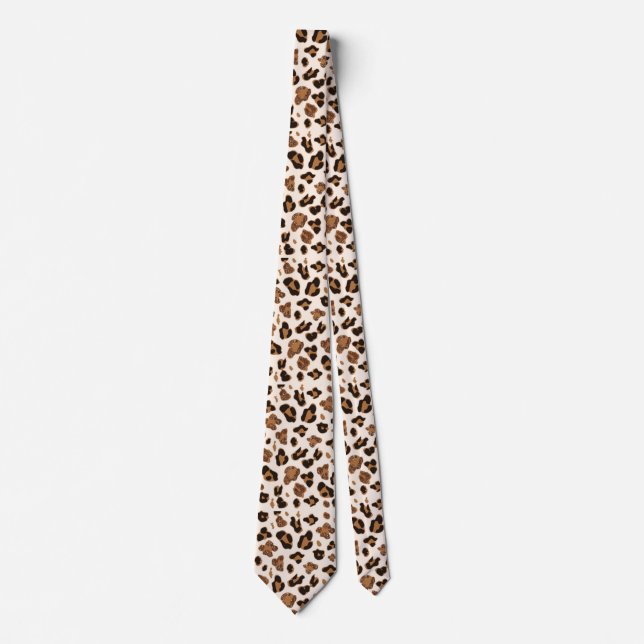 Cravate Leopard necktie (Devant)