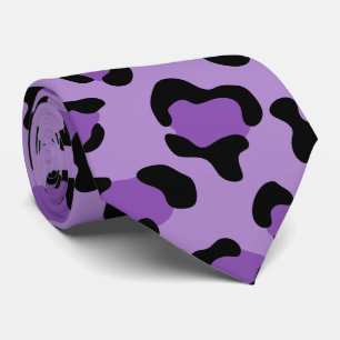Cravate Leopard Print, Léopard Spots, Purple Leopard