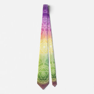 Cravate Les 7 Chakras´9