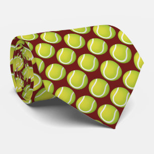 Cravate Les balles de tennis modèlent le cadeau de sports