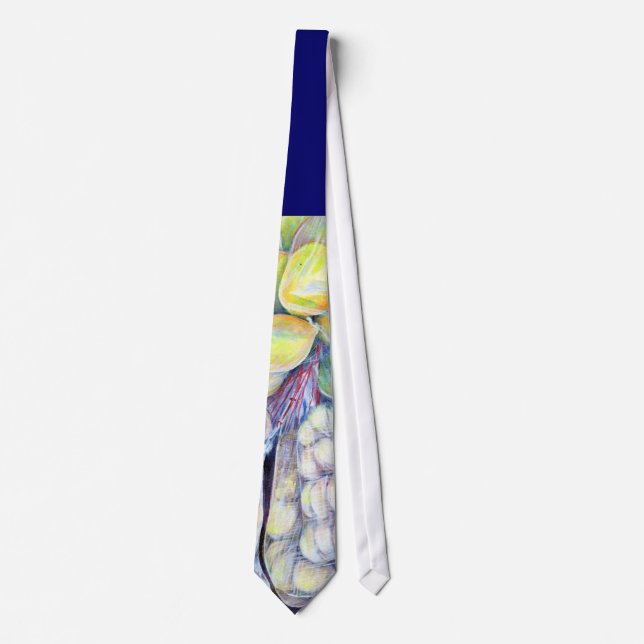 Cravate Les Merveilles des Marchés Occidentaux, Singapour (Devant)