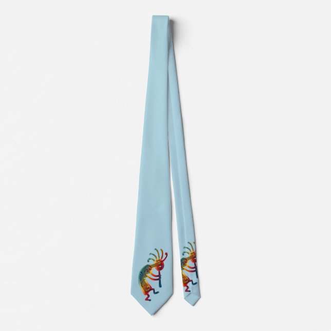Cravate Les ornements KOKOPELLI + vos idées (Devant)
