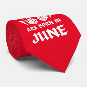 Cravate LES PLUS COLORÉS SONT NÉS À L'anniversaire de JUIN