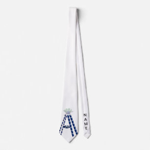 Cravate Lettre Initiale A, Monogramme Moderne Design