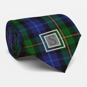 CRAVATE LETTRE S MONOGRAPHIQUE SMITH TARTAN DONS