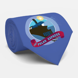 Cravate L'Express polaire Insigne de train Vintage
