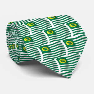 Cravate Lien de drapeau du Mouvement Écologique