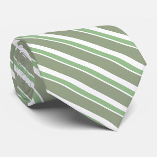 Cravate Light Green Stripes