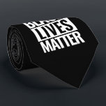 Cravate L'importance des vies noires<br><div class="desc">cravate Black Lives Matt</div>