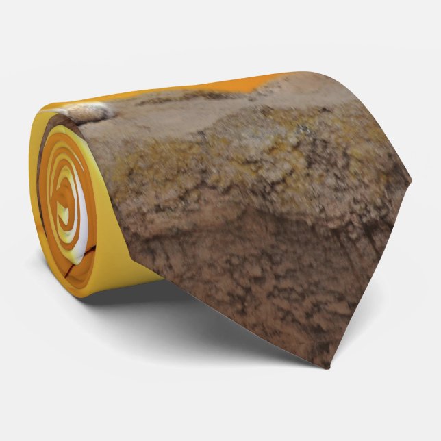 Cravate Lion de montagne au coucher du soleil (Roulé)